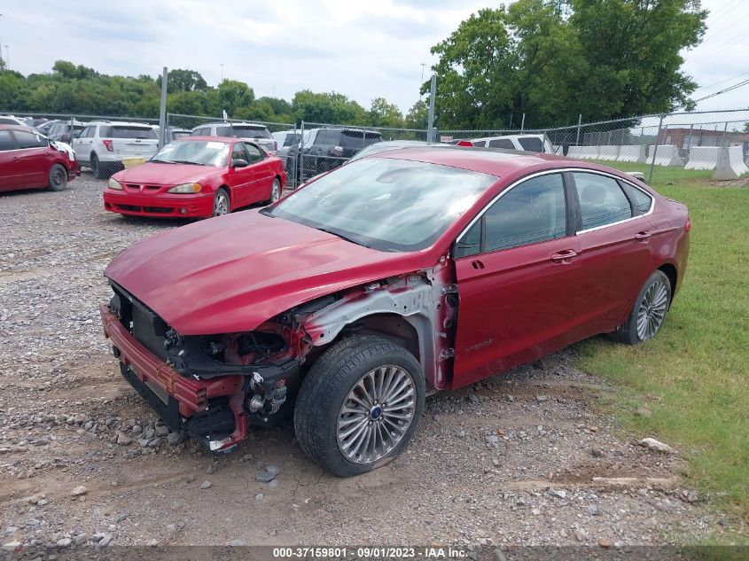 2014 FORD FUSION TITANIUM HYBRID 3FA6P0RU6ER386304