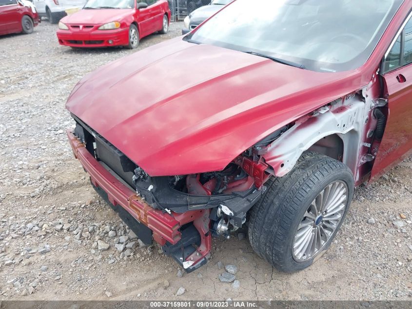 2014 FORD FUSION TITANIUM HYBRID 3FA6P0RU6ER386304