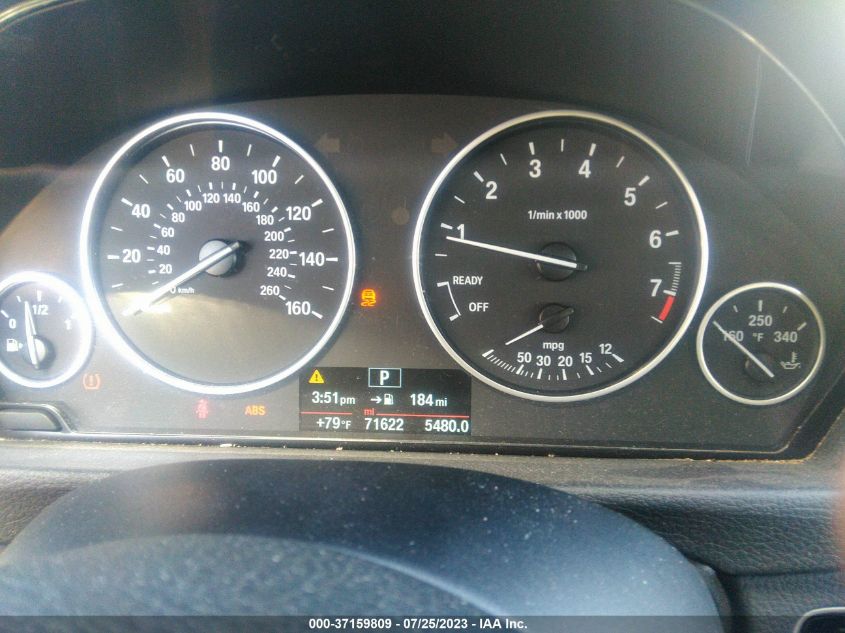 2014 BMW 3 SERIES 320I XDRIVE - WBA3C3G58ENS71225