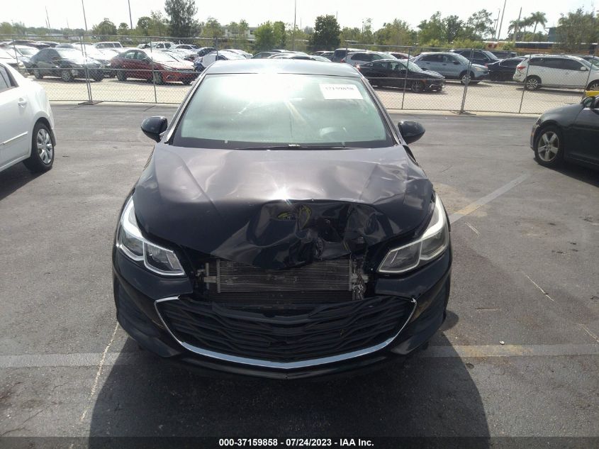 2019 CHEVROLET CRUZE LT - 1G1BE5SM1K7114938