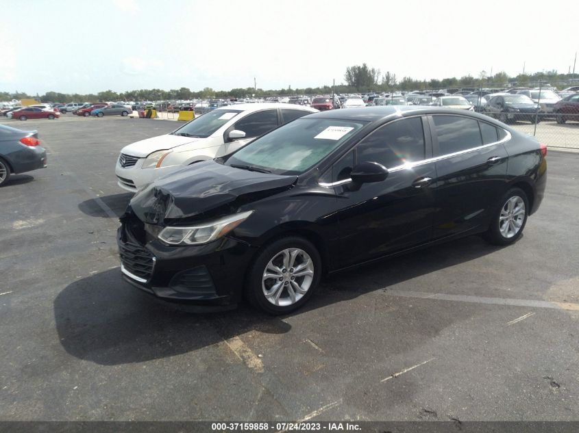 2019 CHEVROLET CRUZE LT - 1G1BE5SM1K7114938