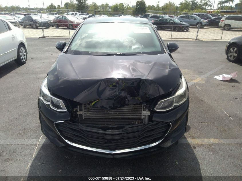 2019 CHEVROLET CRUZE LT - 1G1BE5SM1K7114938