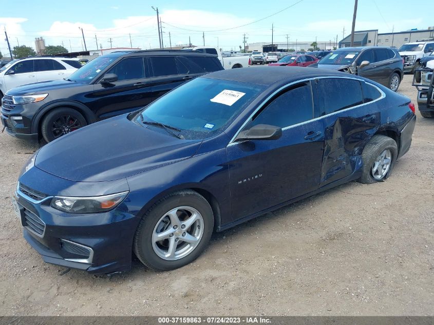 2016 CHEVROLET MALIBU LS - 1G1ZB5ST2GF314898
