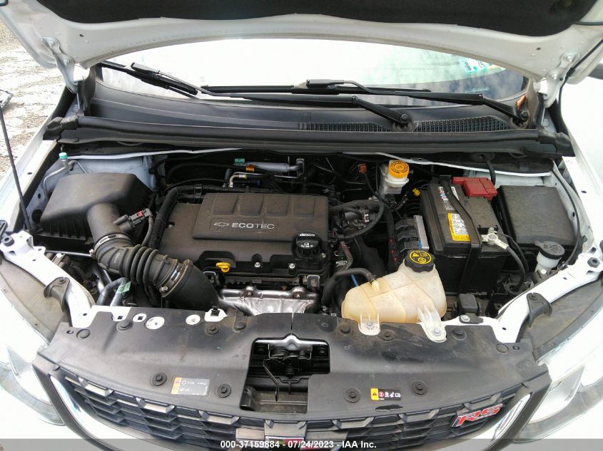 2019 CHEVROLET SONIC LT - 1G1JD5SB1K4150434