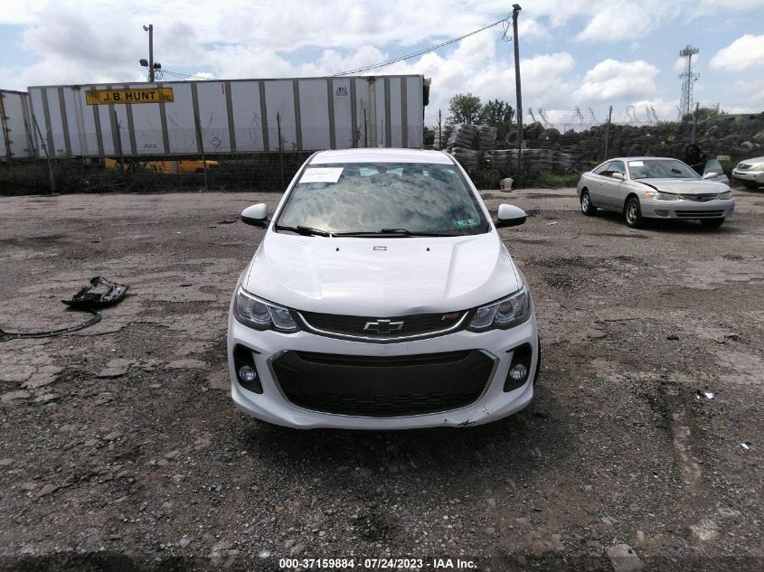 2019 CHEVROLET SONIC LT - 1G1JD5SB1K4150434