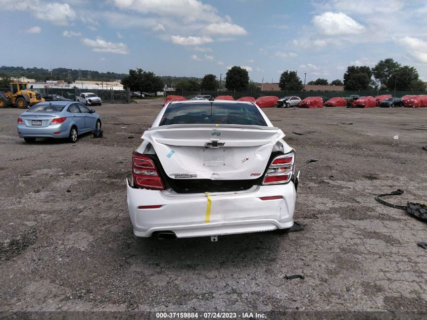 2019 CHEVROLET SONIC LT - 1G1JD5SB1K4150434