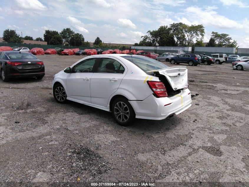 2019 CHEVROLET SONIC LT - 1G1JD5SB1K4150434