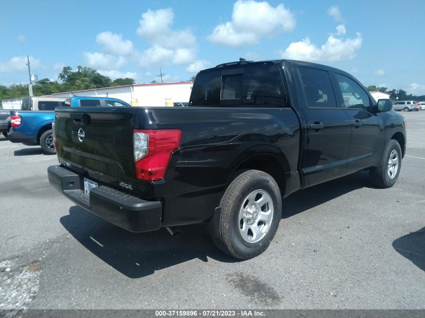2023 NISSAN TITAN S/SV/PRO-4X - 1N6AA1EC4PN113034