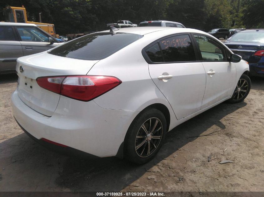 2014 KIA FORTE LX - KNAFX4A62E5123824