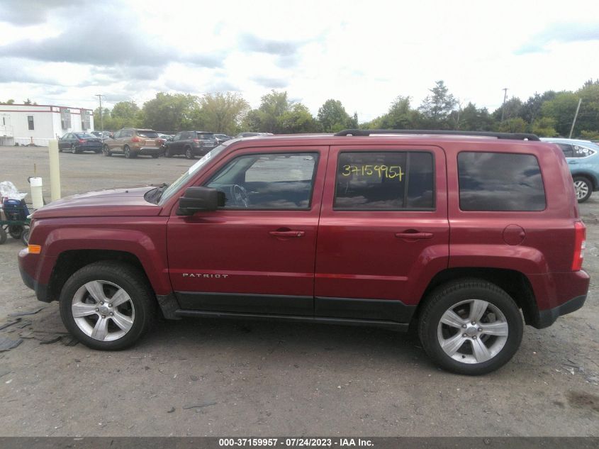 2016 JEEP PATRIOT LATITUDE - 1C4NJRFB5GD616599