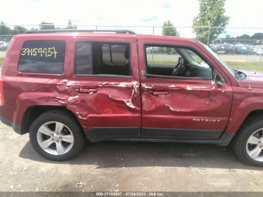 2016 JEEP PATRIOT LATITUDE - 1C4NJRFB5GD616599