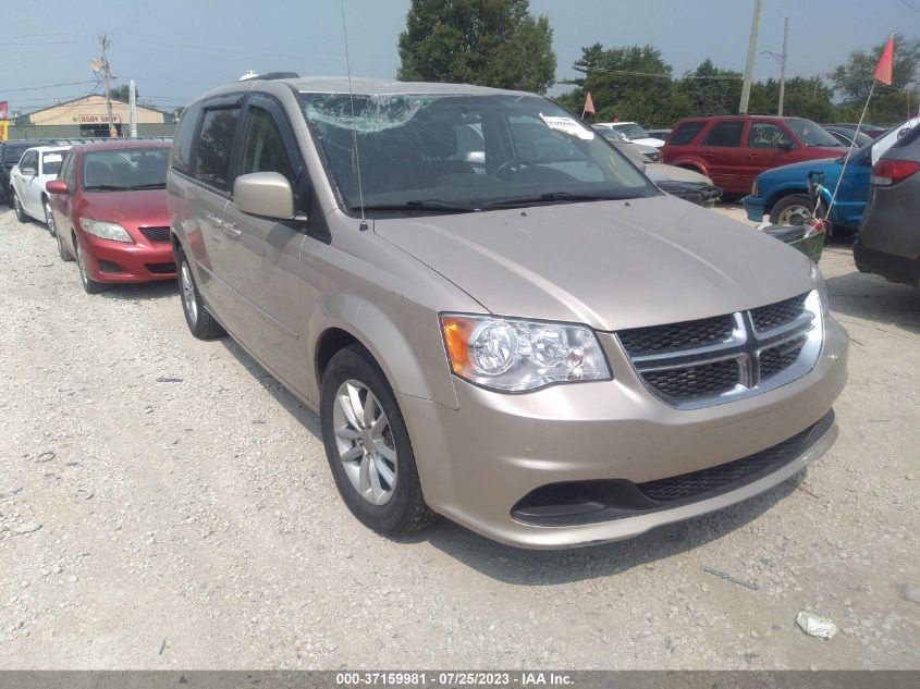 2014 DODGE GRAND CARAVAN SXT - 2C4RDGCG3ER321332