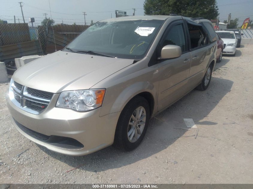 2014 DODGE GRAND CARAVAN SXT - 2C4RDGCG3ER321332