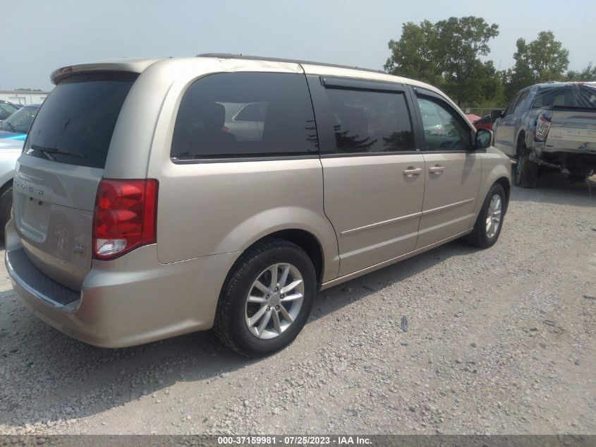 2014 DODGE GRAND CARAVAN SXT - 2C4RDGCG3ER321332