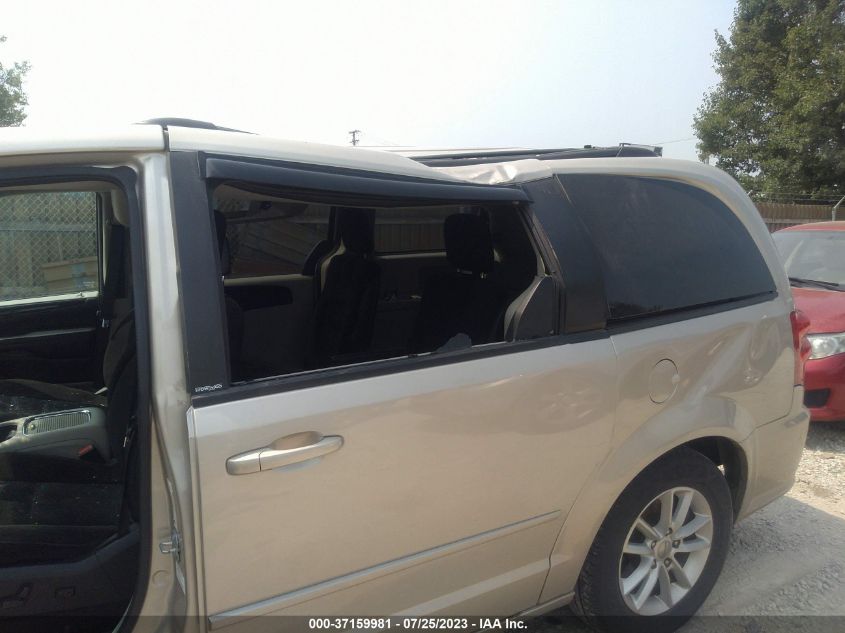 2014 DODGE GRAND CARAVAN SXT - 2C4RDGCG3ER321332
