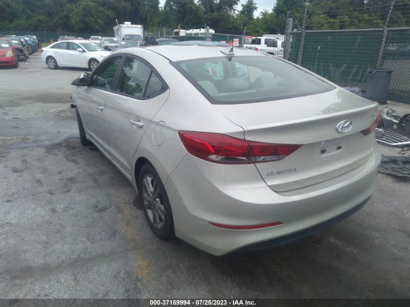 2018 HYUNDAI ELANTRA SEL - 5NPD84LF9JH231324