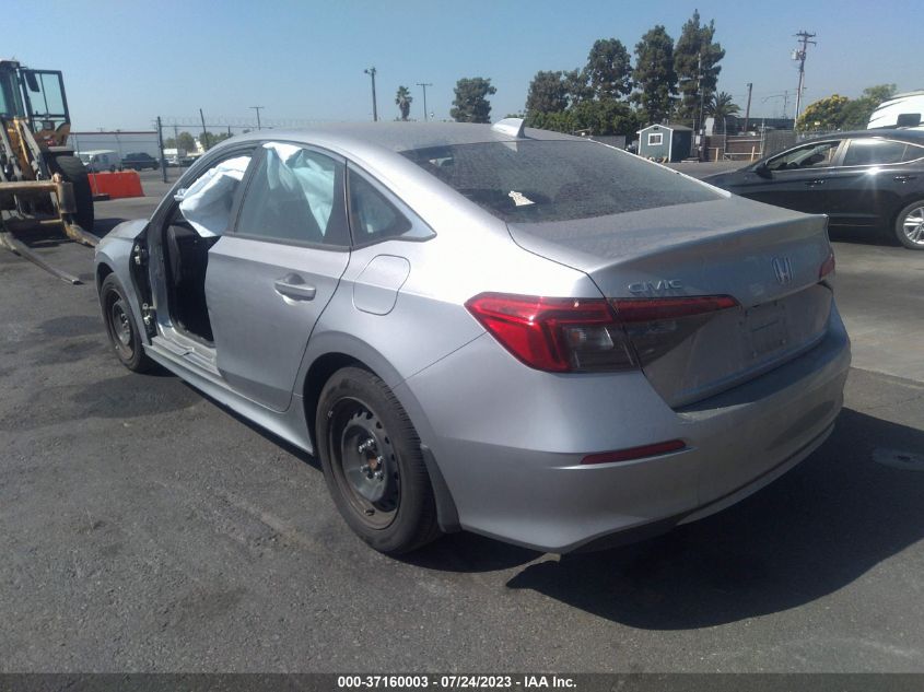 2022 HONDA CIVIC SEDAN LX - 2HGFE2F21NH520793