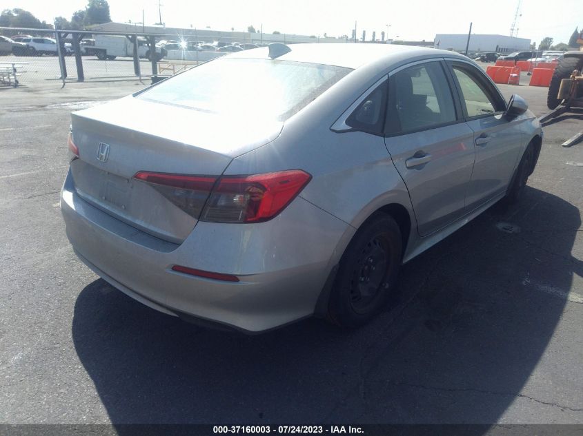 2022 HONDA CIVIC SEDAN LX - 2HGFE2F21NH520793