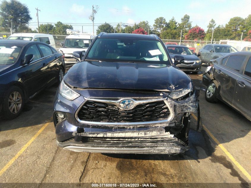 5TDFARAHXMS007380 Toyota Highlander HYBRID PLATINUM 11