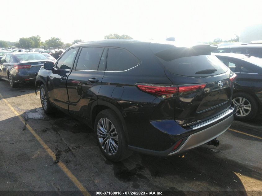 5TDFARAHXMS007380 Toyota Highlander HYBRID PLATINUM 3