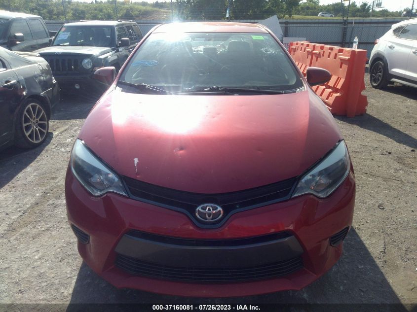 2015 TOYOTA COROLLA L/LE/S/S PLUS/LE PLUS - 5YFBURHEXFP349151