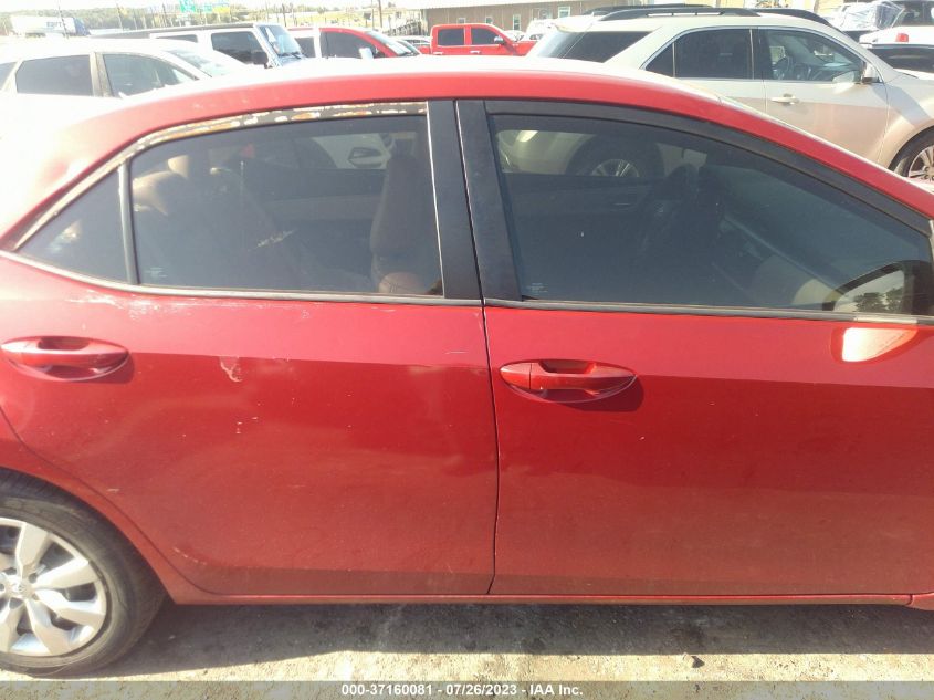 2015 TOYOTA COROLLA L/LE/S/S PLUS/LE PLUS - 5YFBURHEXFP349151