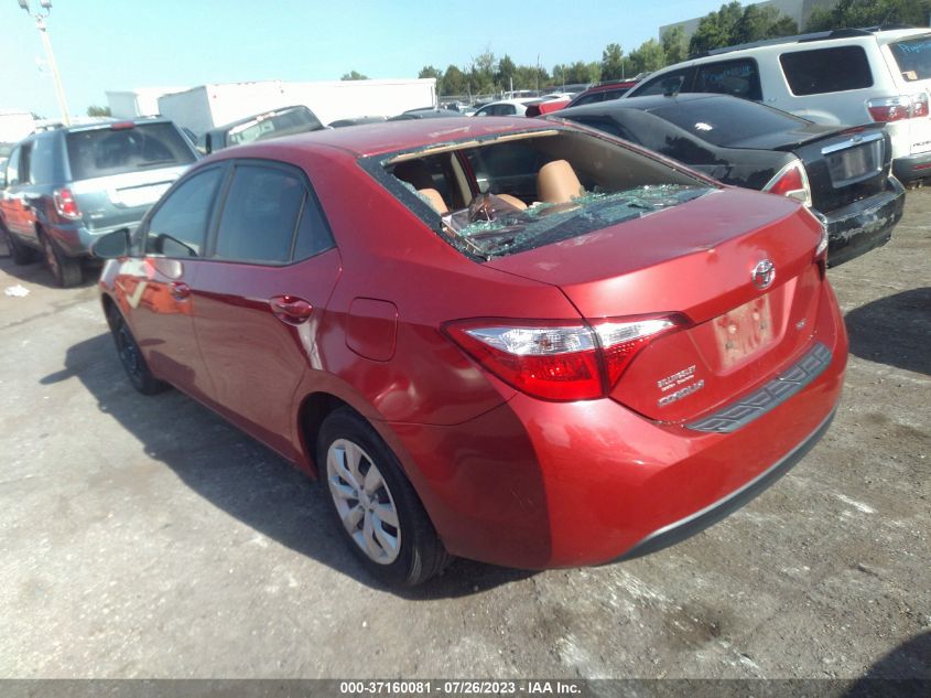 2015 TOYOTA COROLLA L/LE/S/S PLUS/LE PLUS - 5YFBURHEXFP349151