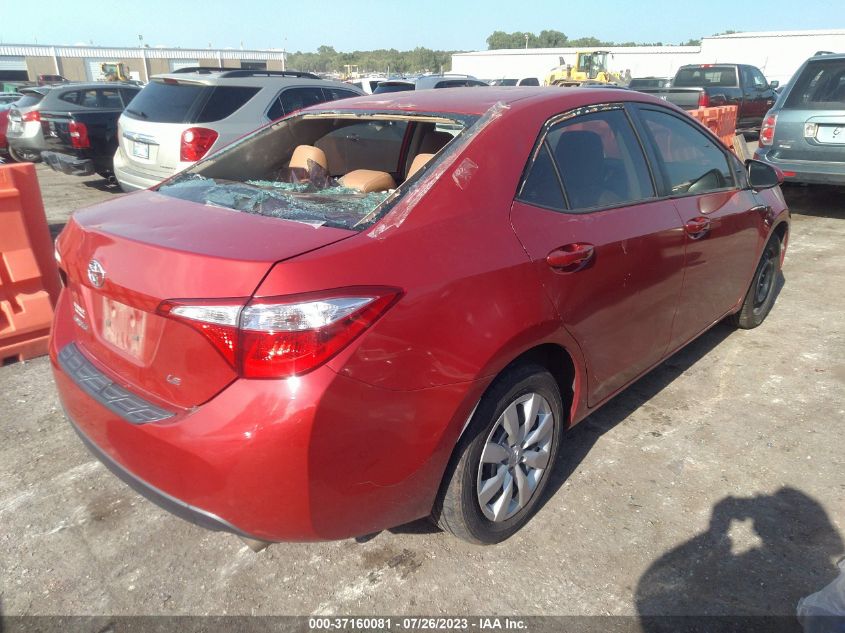 2015 TOYOTA COROLLA L/LE/S/S PLUS/LE PLUS - 5YFBURHEXFP349151