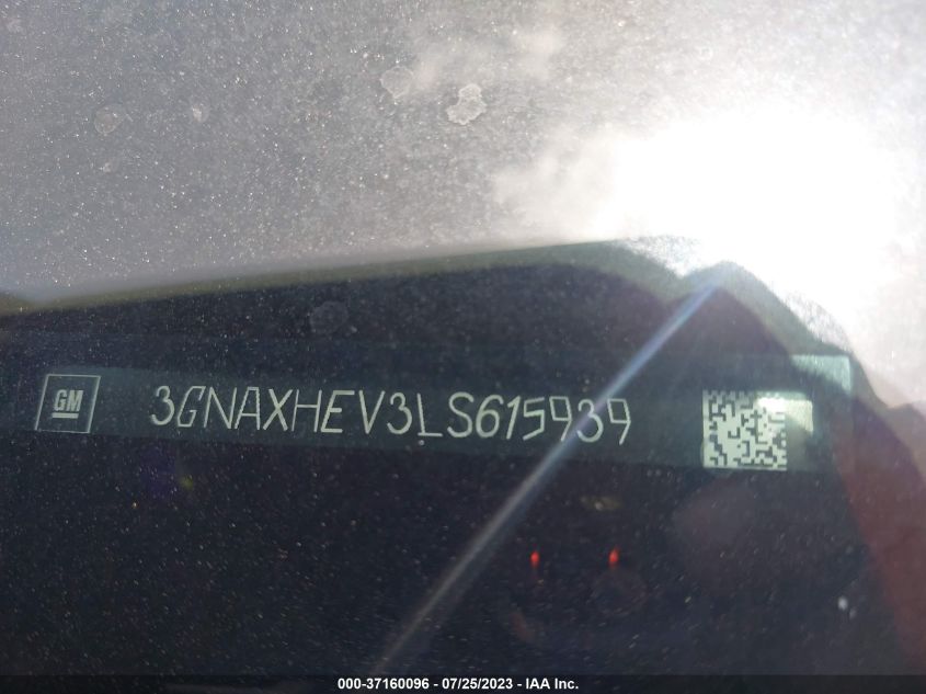 2020 CHEVROLET EQUINOX LS - 3GNAXHEV3LS615939