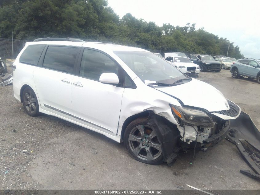 2015 TOYOTA SIENNA SE - 5TDXK3DC8FS604920