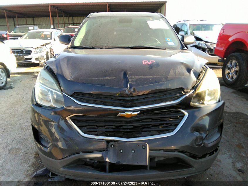 2016 CHEVROLET EQUINOX LS - 2GNALBEK3G6185610