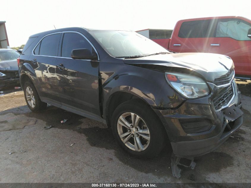 2016 CHEVROLET EQUINOX LS - 2GNALBEK3G6185610