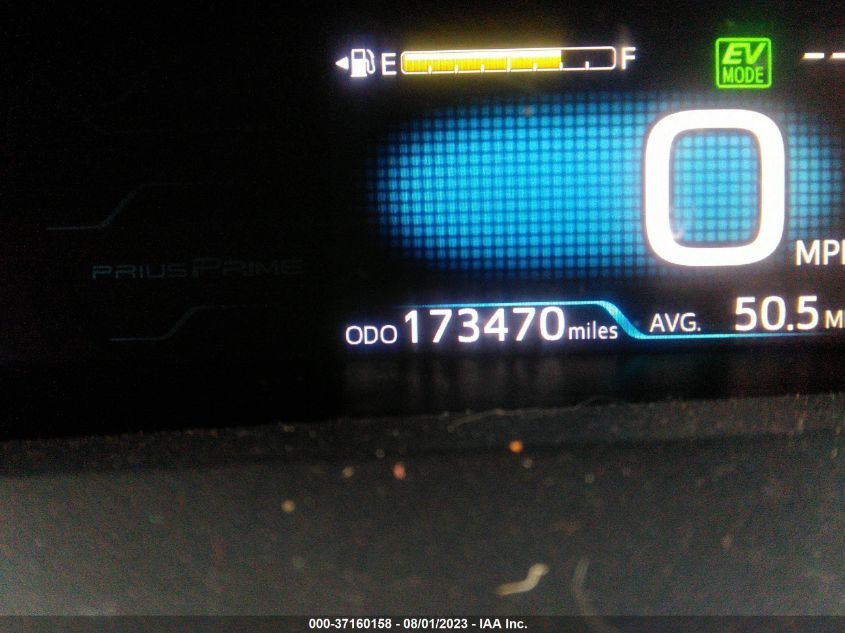 2019 TOYOTA PRIUS PRIME PLUS/PREMIUM/ADVANCED - JTDKARFP9K3106981