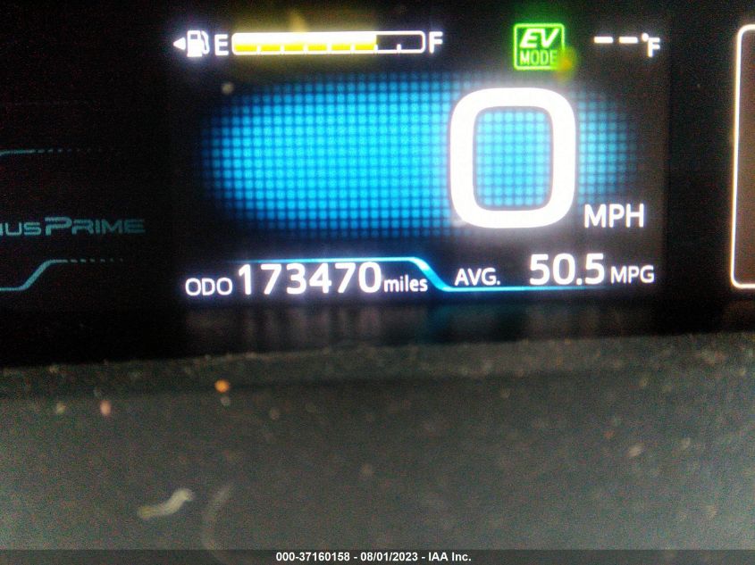 2019 TOYOTA PRIUS PRIME PLUS/PREMIUM/ADVANCED - JTDKARFP9K3106981