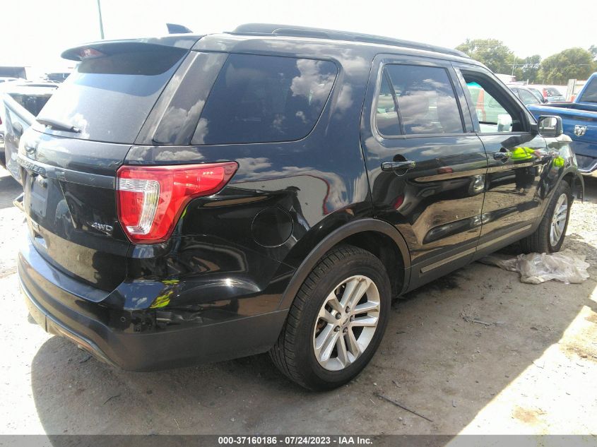 2017 FORD EXPLORER XLT - 1FM5K8D89HGA75437