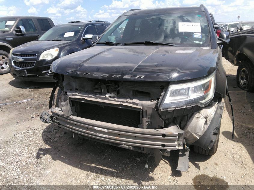 2017 FORD EXPLORER XLT - 1FM5K8D89HGA75437