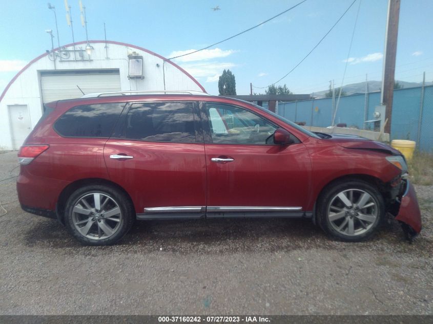 2014 NISSAN PATHFINDER PLATINUM - 5N1AR2MM2EC648931