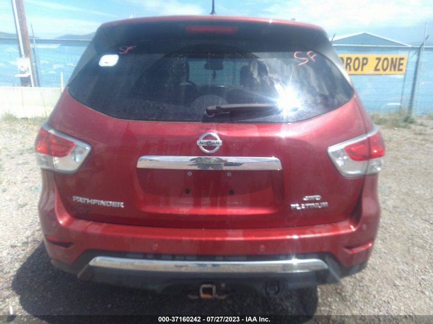 2014 NISSAN PATHFINDER PLATINUM - 5N1AR2MM2EC648931