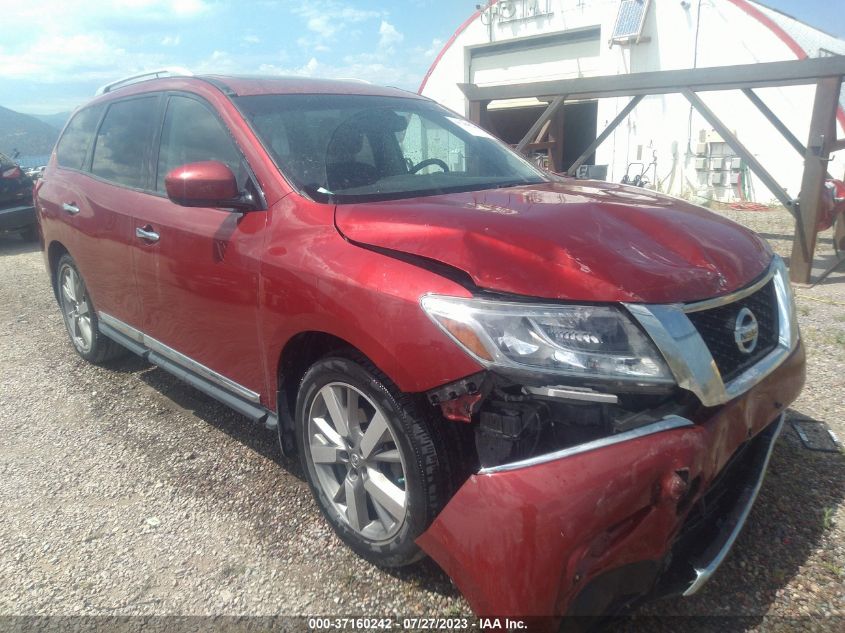 2014 NISSAN PATHFINDER PLATINUM - 5N1AR2MM2EC648931