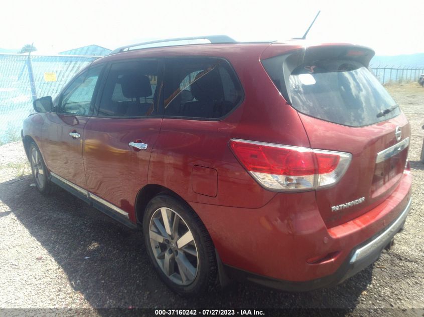 2014 NISSAN PATHFINDER PLATINUM - 5N1AR2MM2EC648931