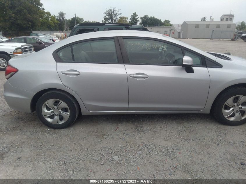 2013 HONDA CIVIC SDN LX - 19XFB2F57DE067050