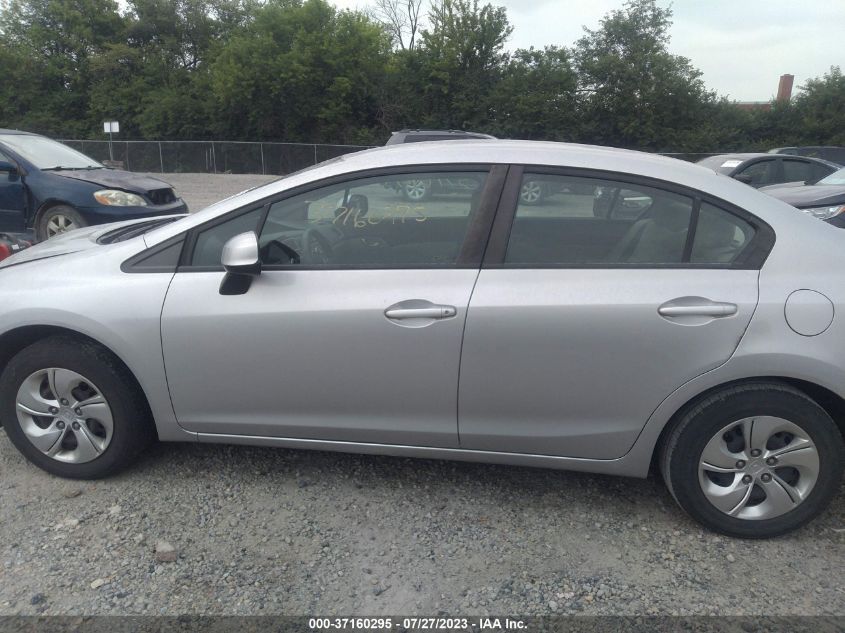 2013 HONDA CIVIC SDN LX - 19XFB2F57DE067050