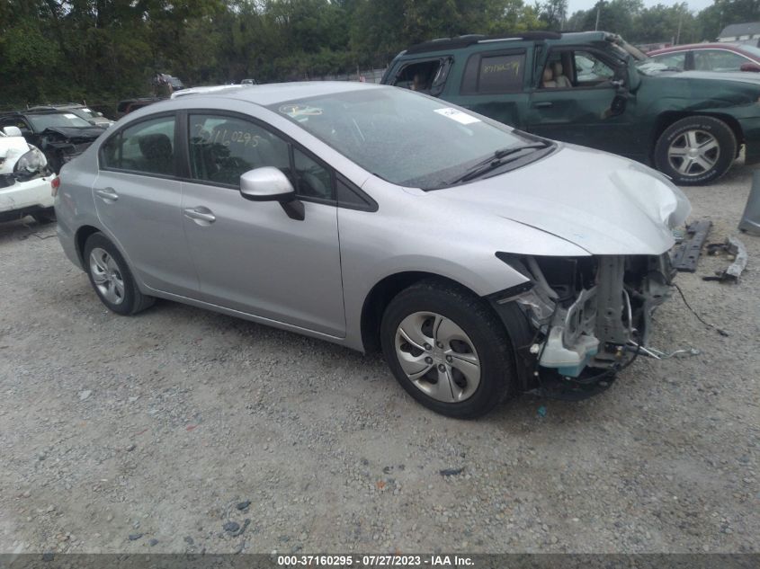 2013 HONDA CIVIC SDN LX - 19XFB2F57DE067050