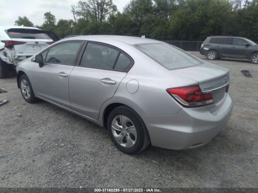 2013 HONDA CIVIC SDN LX - 19XFB2F57DE067050