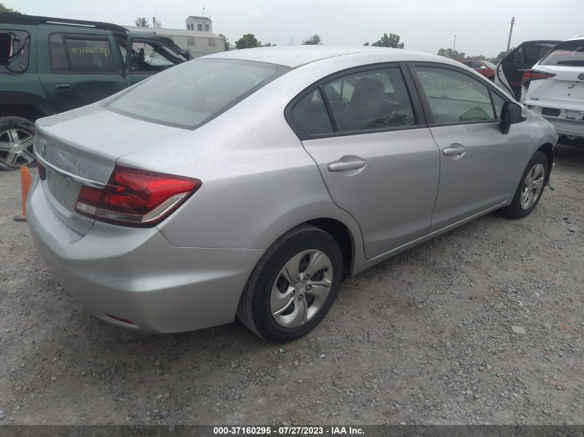 2013 HONDA CIVIC SDN LX - 19XFB2F57DE067050