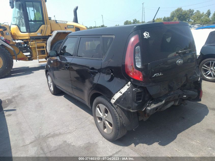 2016 KIA SOUL - KNDJN2A24G7282923