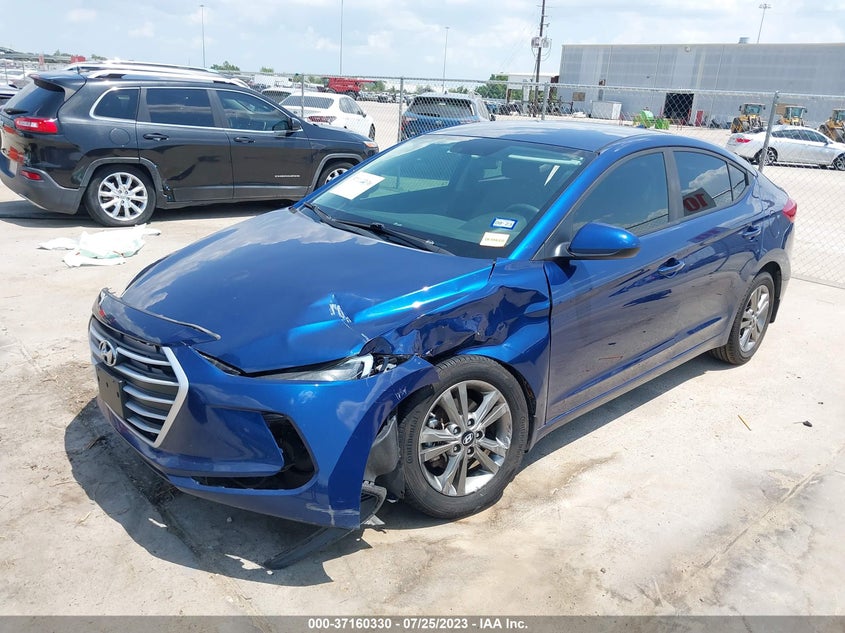 VIN 5NPD84LF6HH196560 2017 HYUNDAI ELANTRA SE