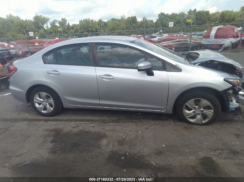 2015 HONDA CIVIC SEDAN LX - 19XFB2F58FE230484