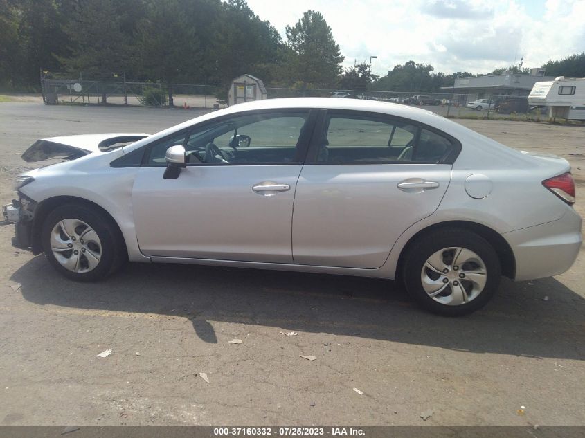 2015 HONDA CIVIC SEDAN LX - 19XFB2F58FE230484