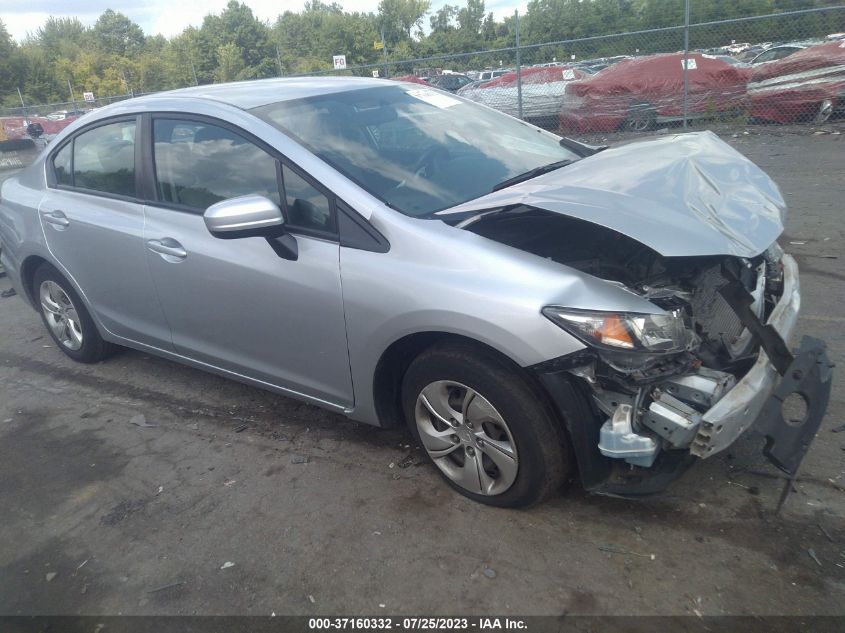 2015 HONDA CIVIC SEDAN LX - 19XFB2F58FE230484